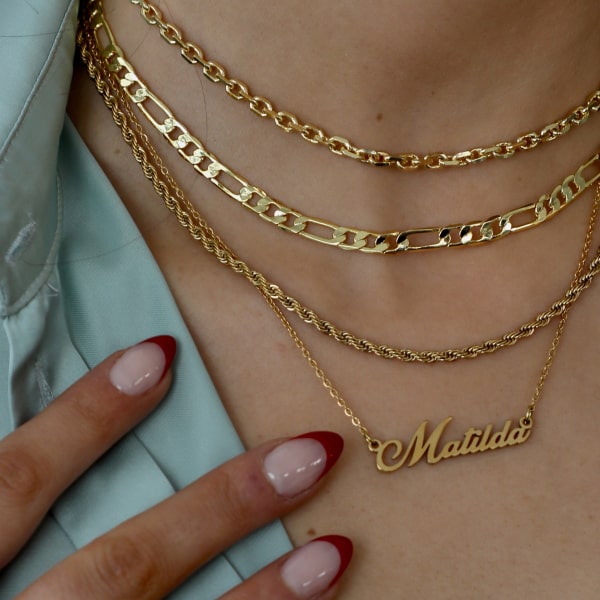 .com: Personalized Y- Long Chain Necklace for Women Day