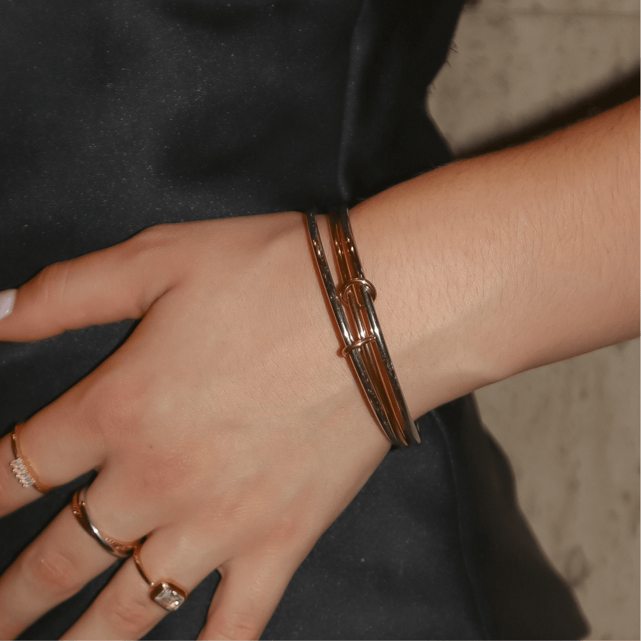 Link Me Later Bangle - EVRYJEWELS