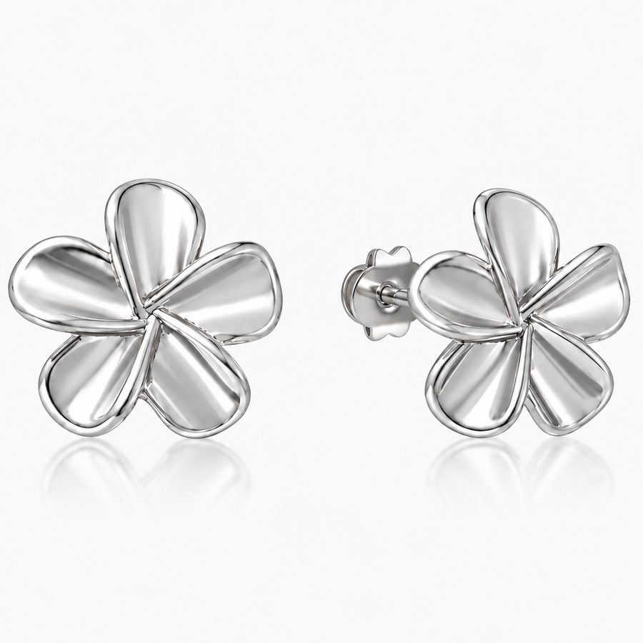 Hibiscus Earrings - EVRYJEWELS