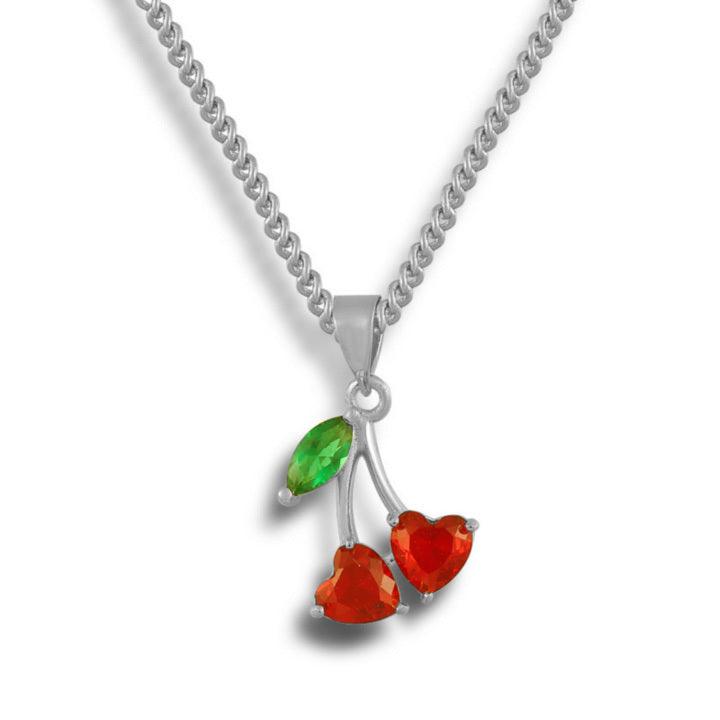 Cherry Girl Necklace - EVRYJEWELS