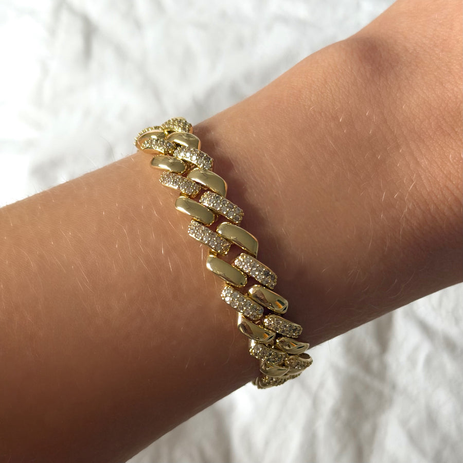 Icy Link Bracelet - EVRYJEWELS