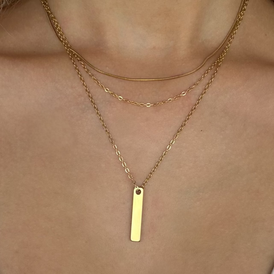 That Girl Necklace 3 Piece Set - EVRYJEWELS