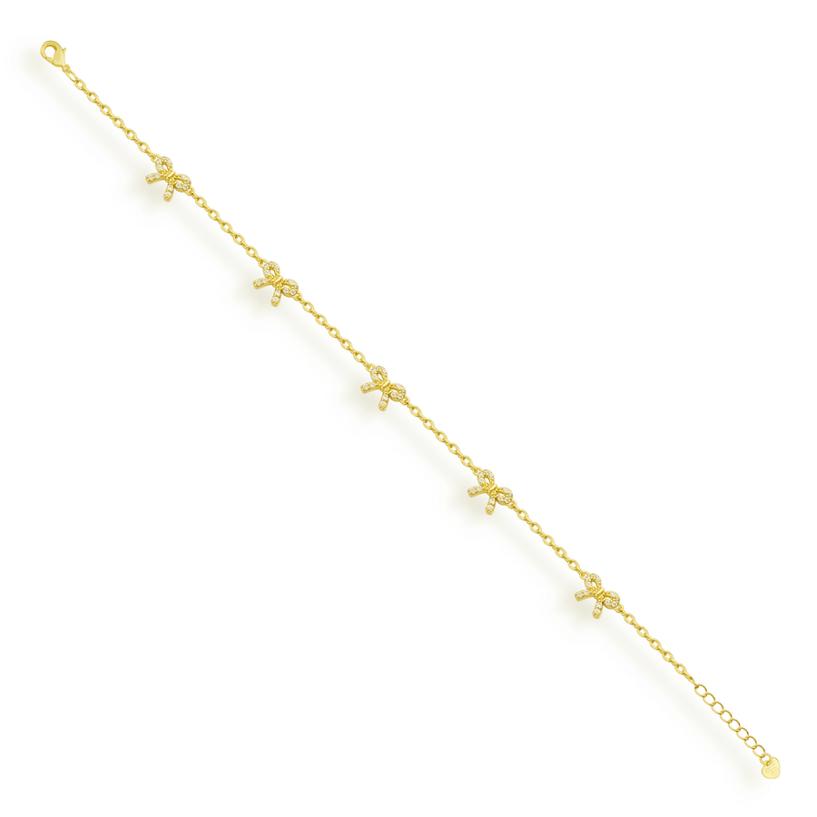Gilded Bow Bracelet - EVRYJEWELS