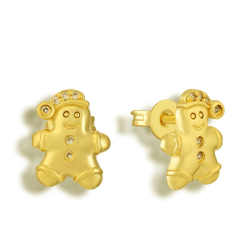 Gingerbread Earrings - EVRYJEWELS