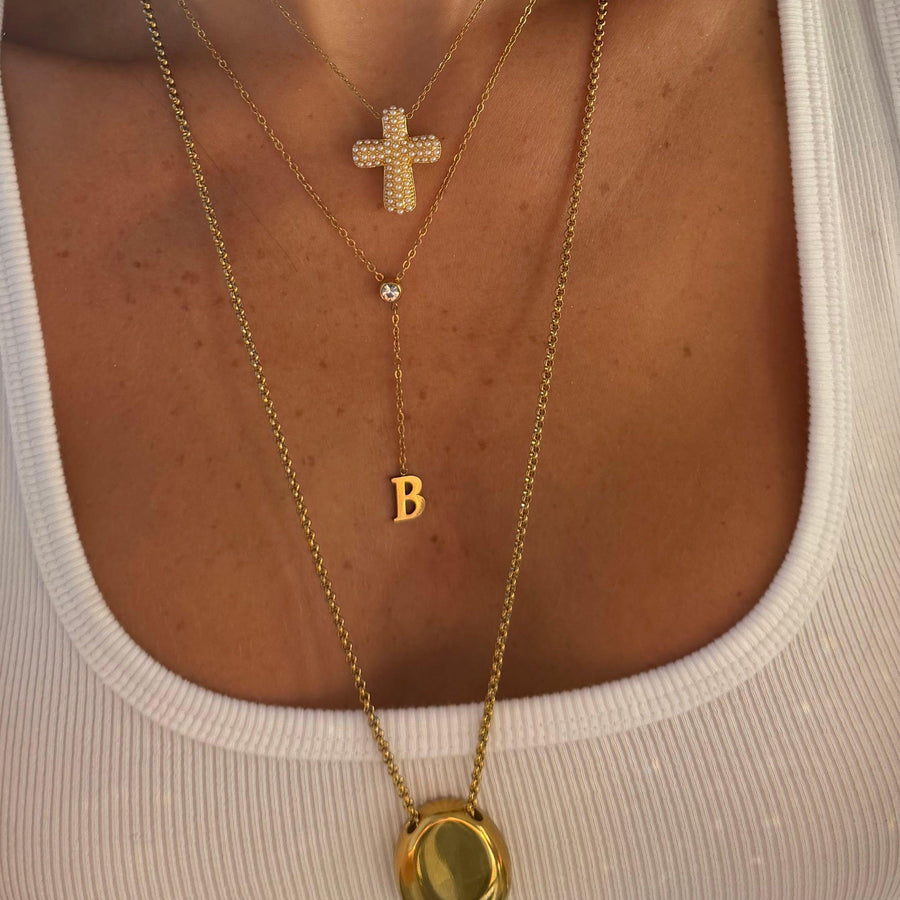 Love Letter Lariat Necklace - EVRYJEWELS