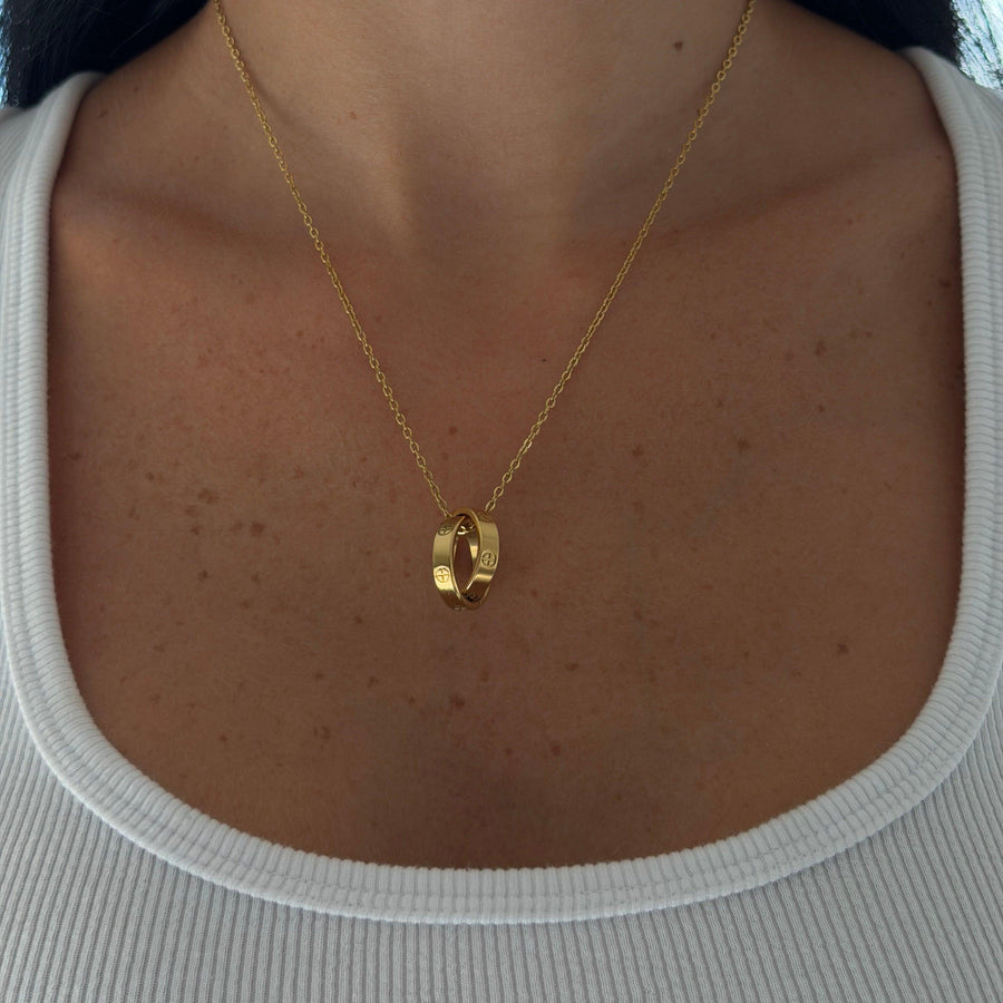 Linked Bestie Necklace - EVRYJEWELS