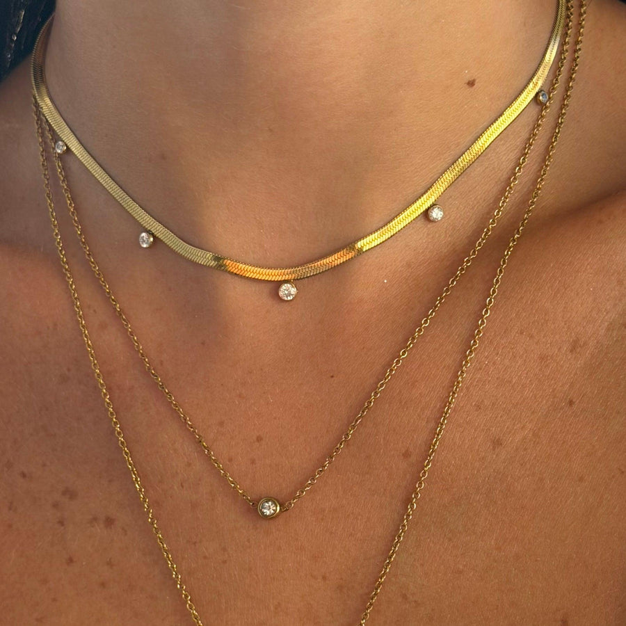 Glow Dots Choker Necklace - EVRYJEWELS