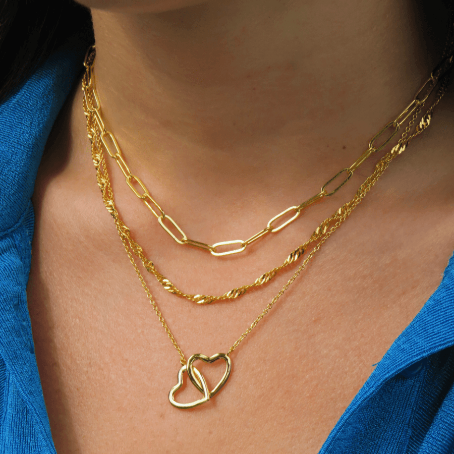 Love Linked Necklace - EVRYJEWELS