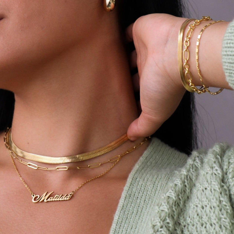 Shining Snake Necklace 3.0 - EVRYJEWELS