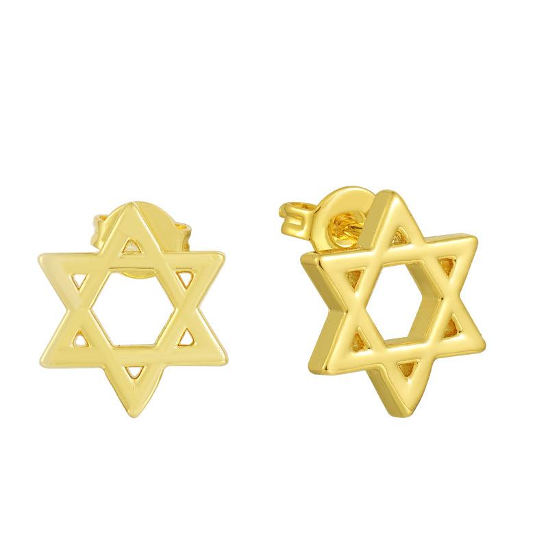 Star of David Earrings - EVRYJEWELS