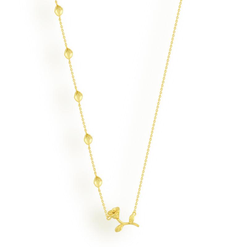 The Completeness Rose Necklace - EVRYJEWELS
