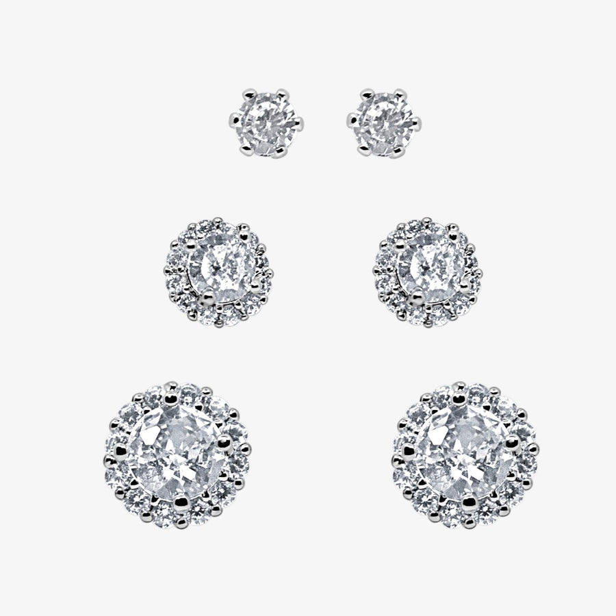 Evryday Icons Stud Earrings Pack - EVRYJEWELS