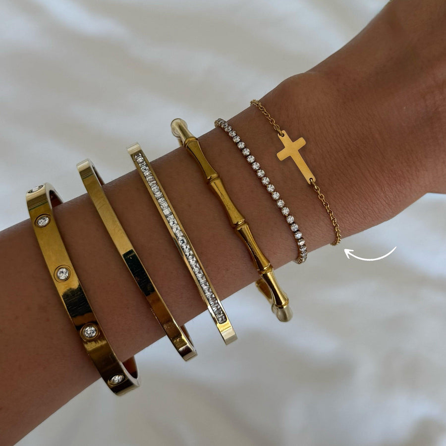 Classic Cross Bracelet - EVRYJEWELS