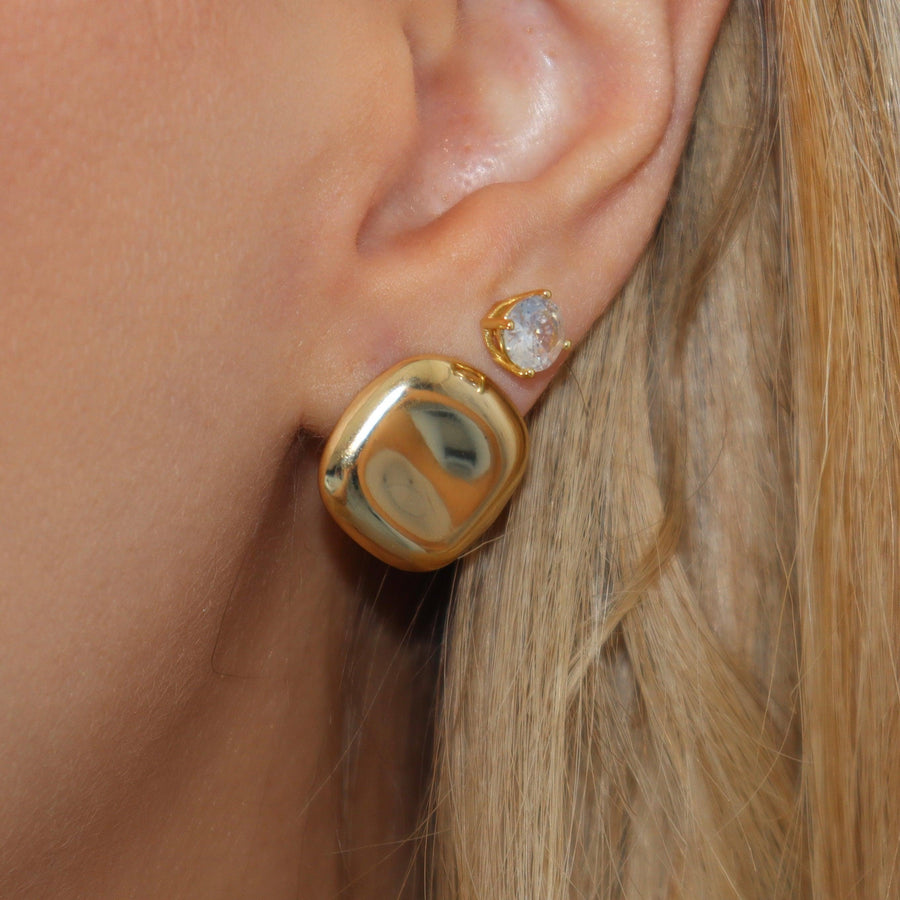 Dimples & Drama Earrings - EVRYJEWELS