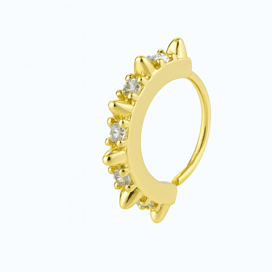 Halo Spark Nose Ring - EVRYJEWELS