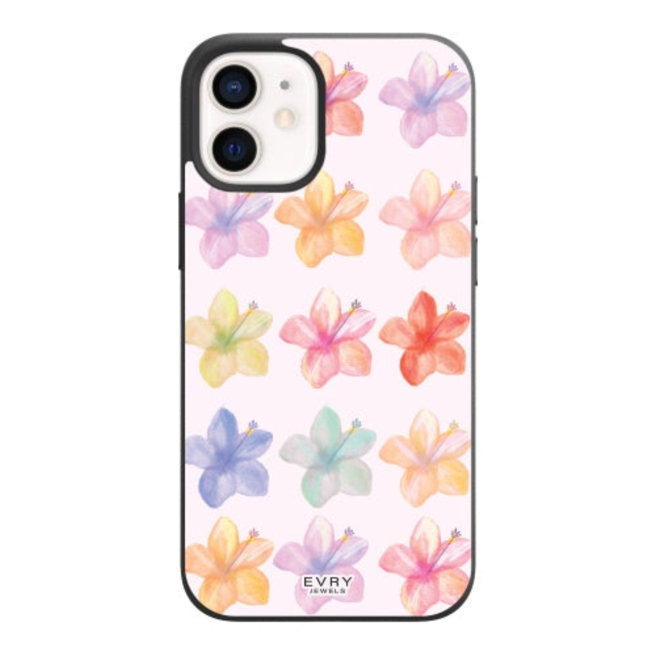EVRY JEWELS Hard Plastic Phone Case for iPhone 11, Hibiscus EVRY JEWELS Hard Plastic Phone Case for iPhone 11, Hibiscus