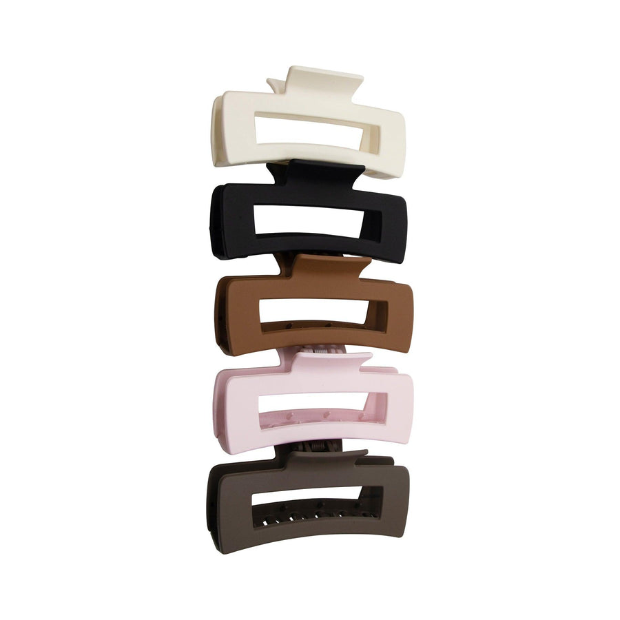Muted Muse Claw Clips - 15-Pack - EVRYJEWELS