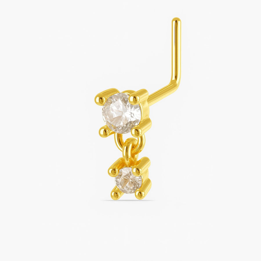 Double Glow Nose Ring - EVRYJEWELS