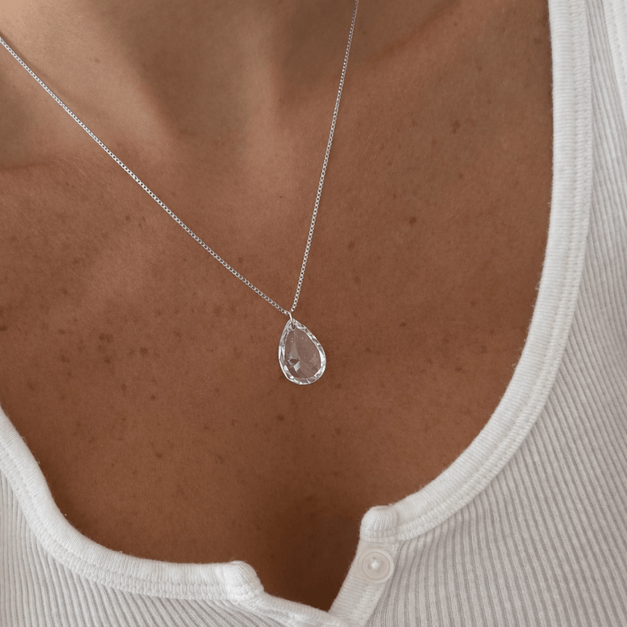 Shine Drop Necklace - EVRYJEWELS