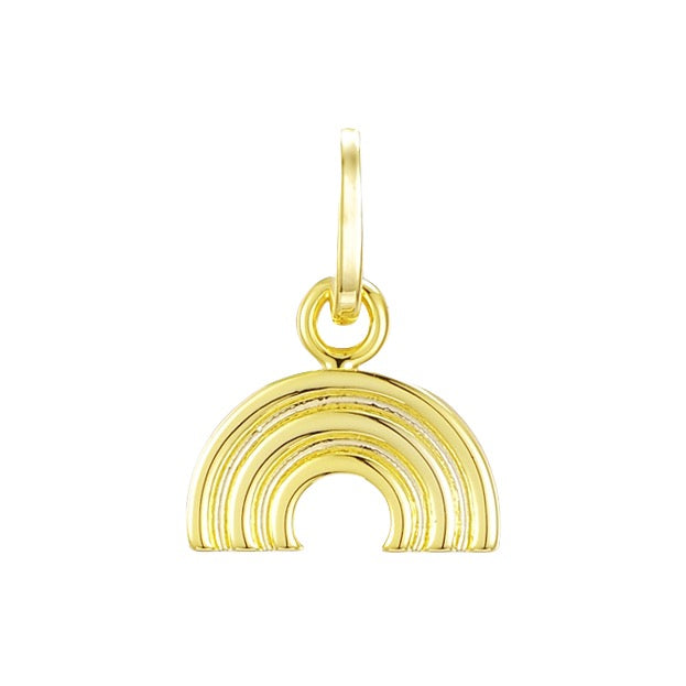 Rainbow gold deals pendant