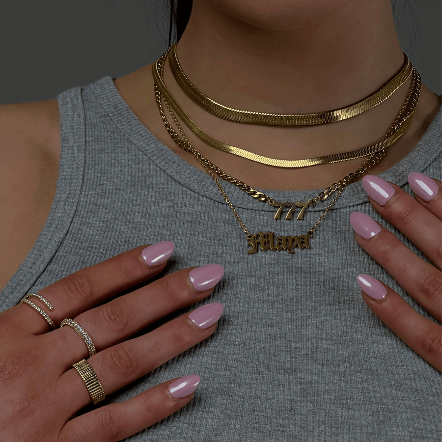 Angel Number Necklace - EVRYJEWELS