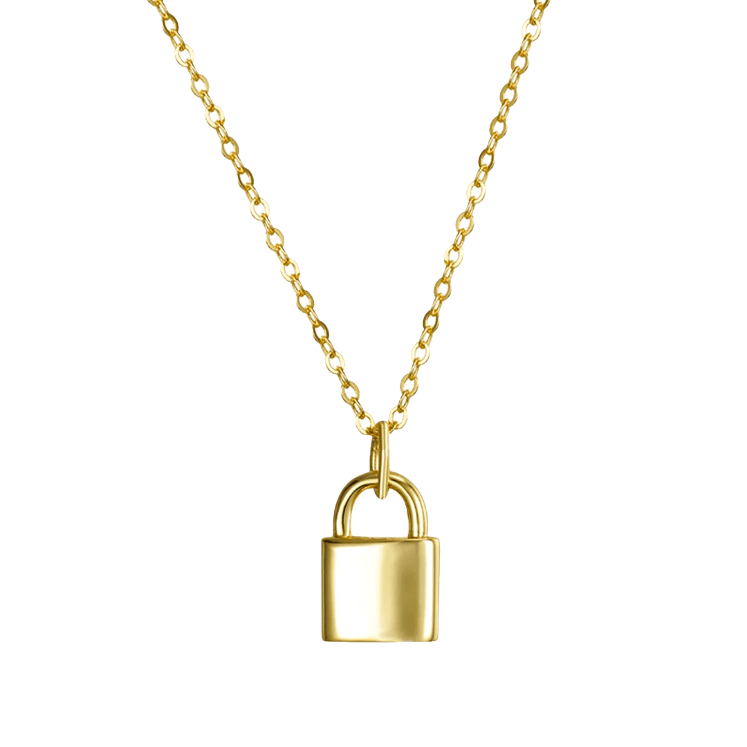 Lock and Key Necklace - Gwen Delicious Jewelry Designs