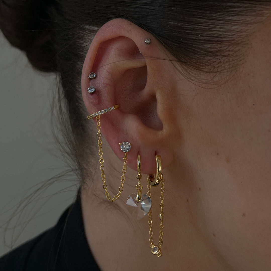 Hooked On You Earring/Earcuff – EVRYJEWELS