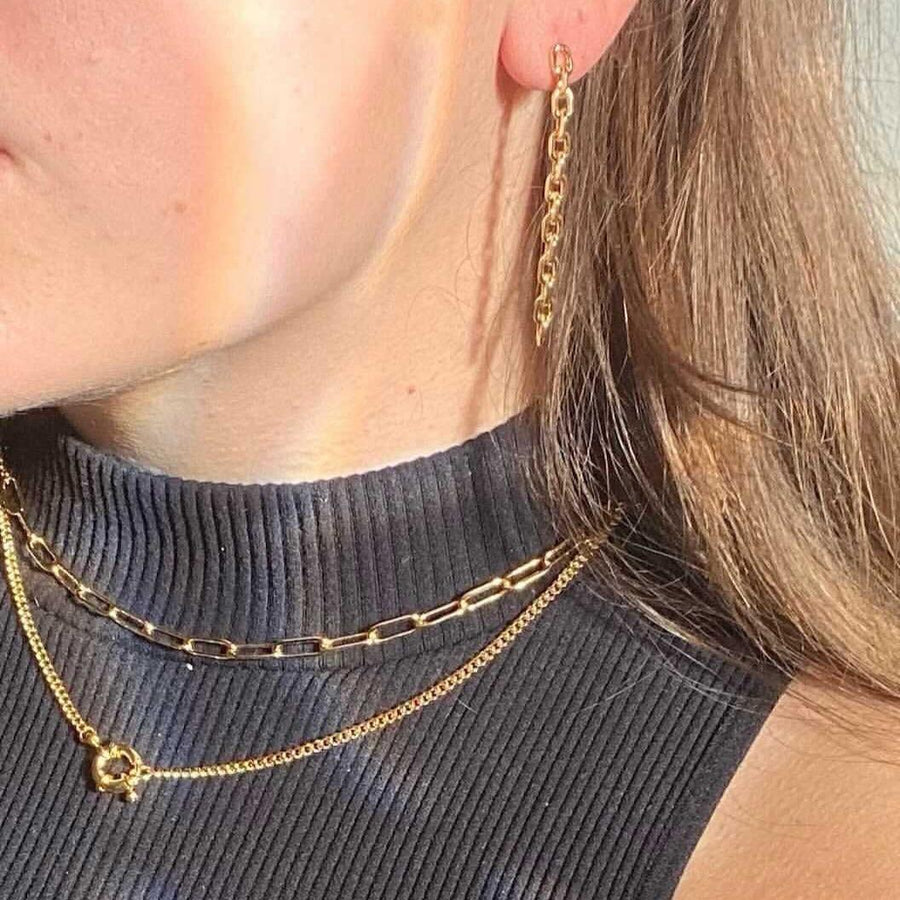 Locked in the Loop Necklace - EVRYJEWELS