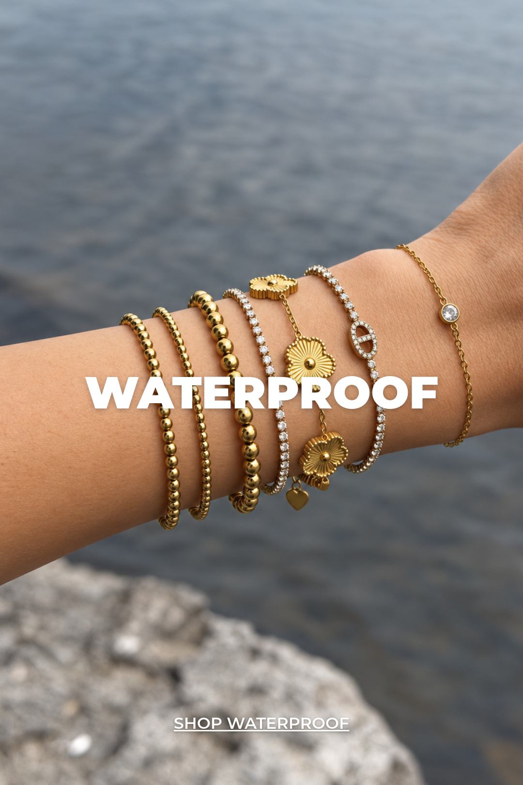 Tarnish-Free Waterproof Jewelry