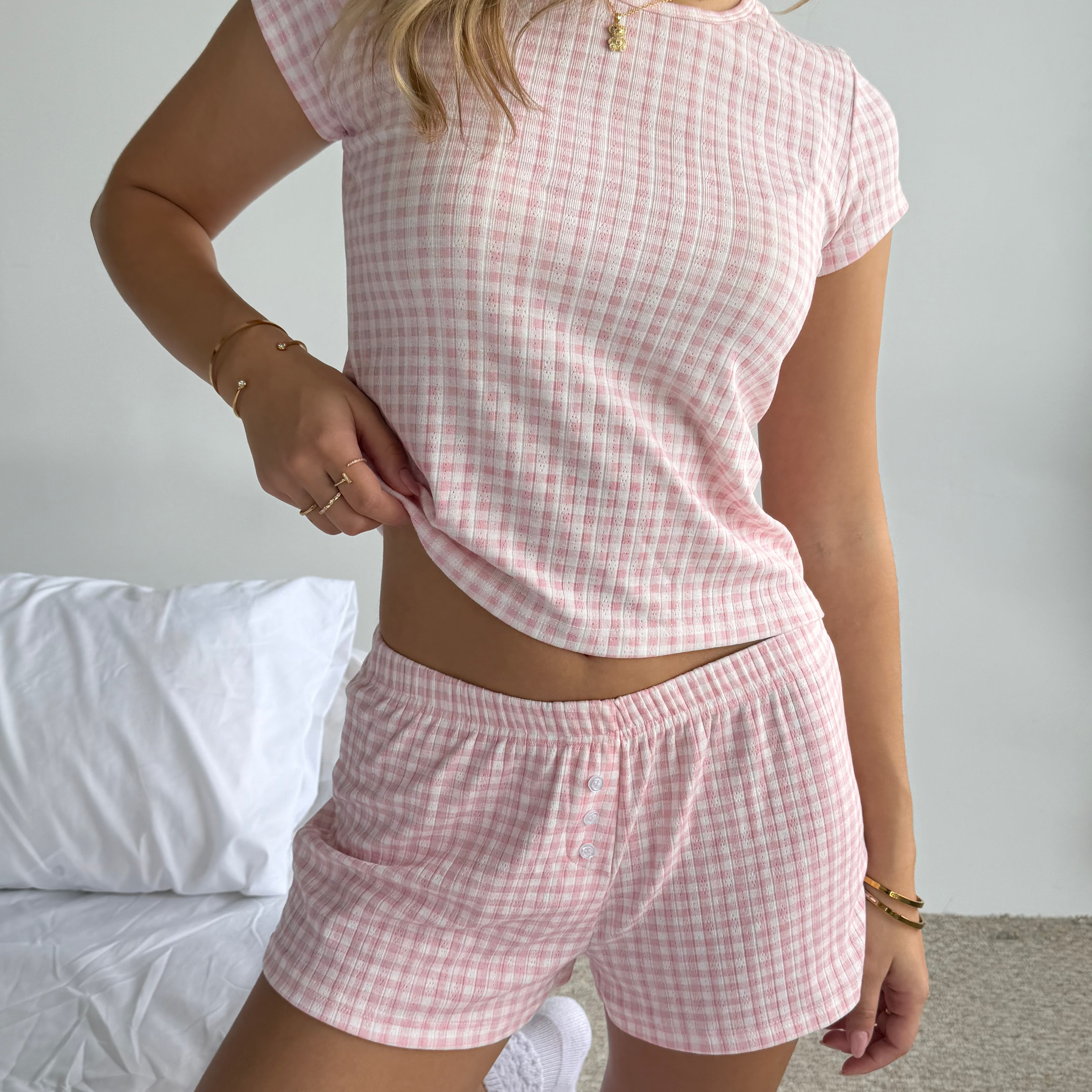 Honey Pajamas - Pink - EVRYJEWELS