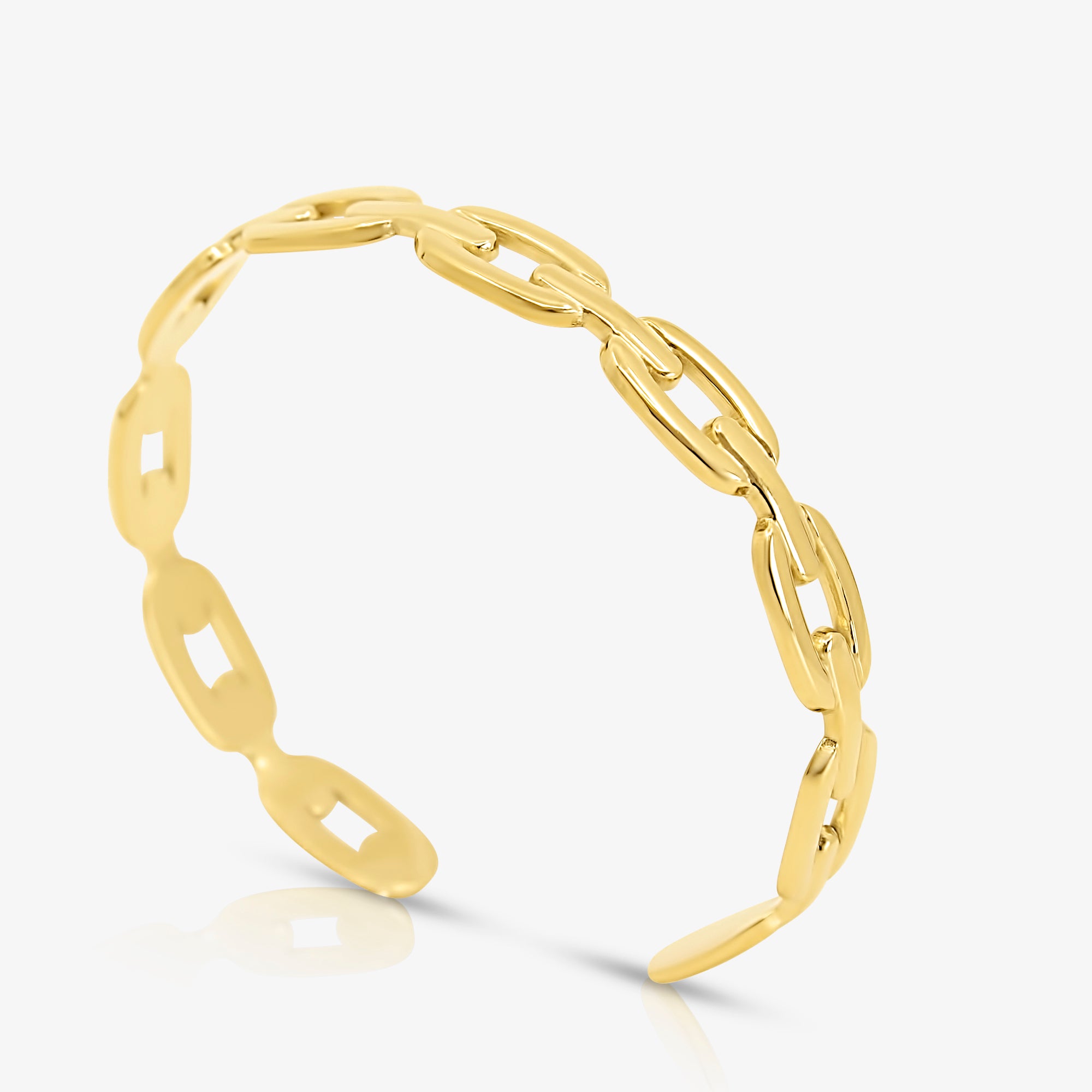 Linked Chain Bangle - EVRYJEWELS
