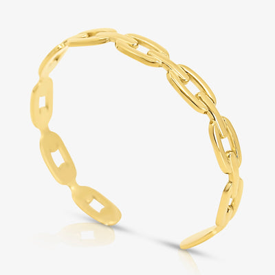 Linked Chain Bangle - EVRYJEWELS