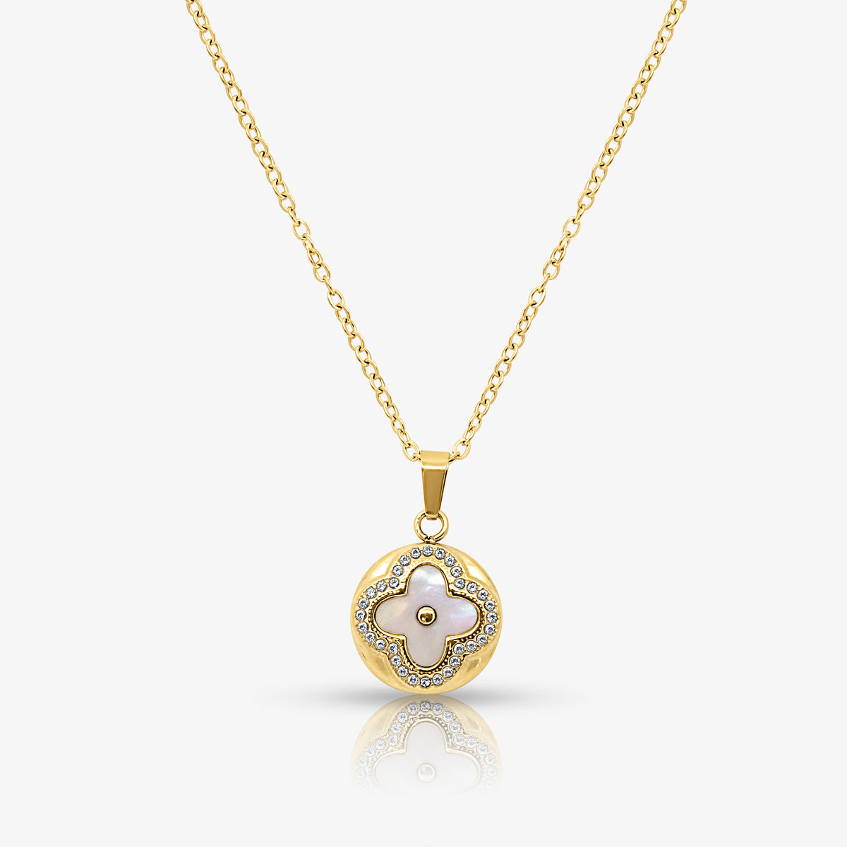 Lucky Petal Necklace - EVRYJEWELS