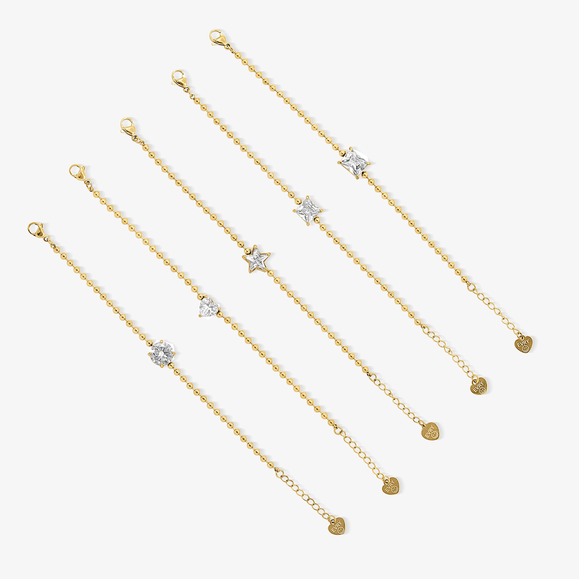 Dreamy Spark 5 Piece Beaded Bracelet Set - EVRYJEWELS