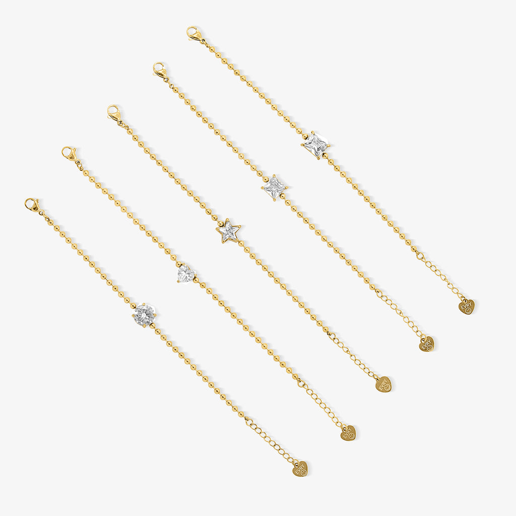 Dreamy Spark 5 Piece Beaded Bracelet Set - EVRYJEWELS