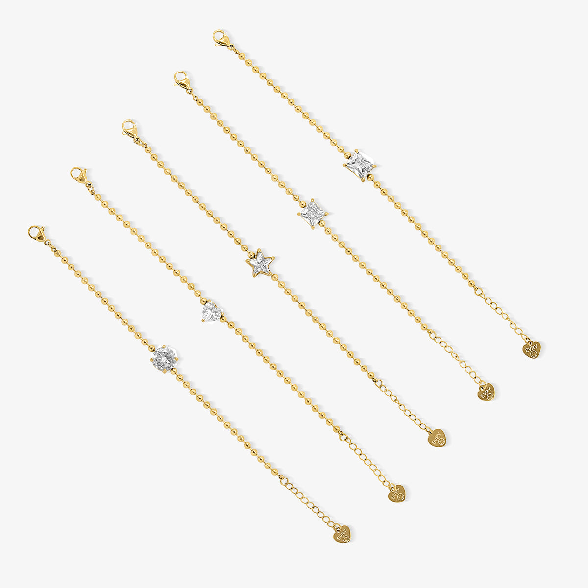 Dreamy Spark 5 Piece Beaded Bracelet Set - EVRYJEWELS