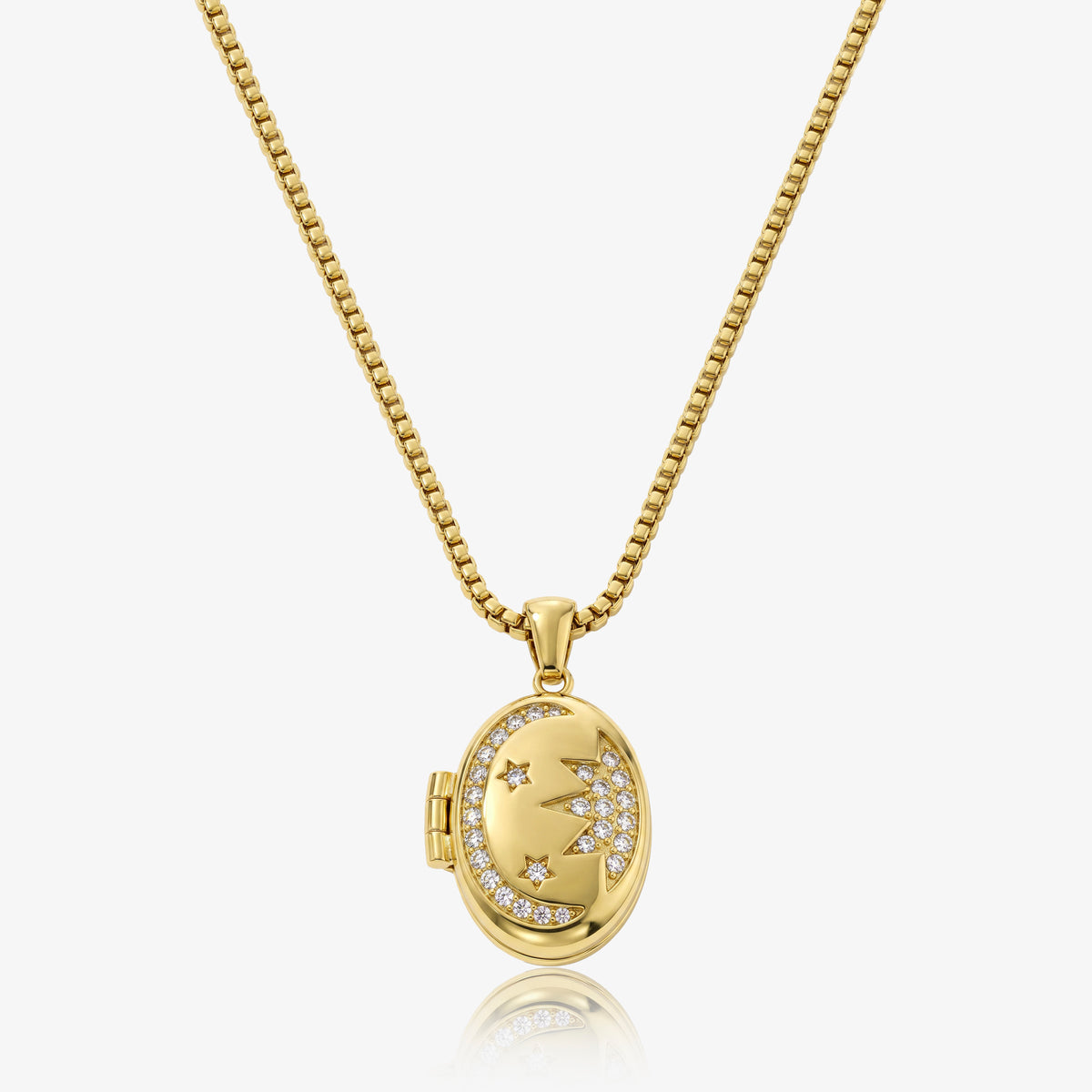 Cosmic Locket Necklace - EVRYJEWELS