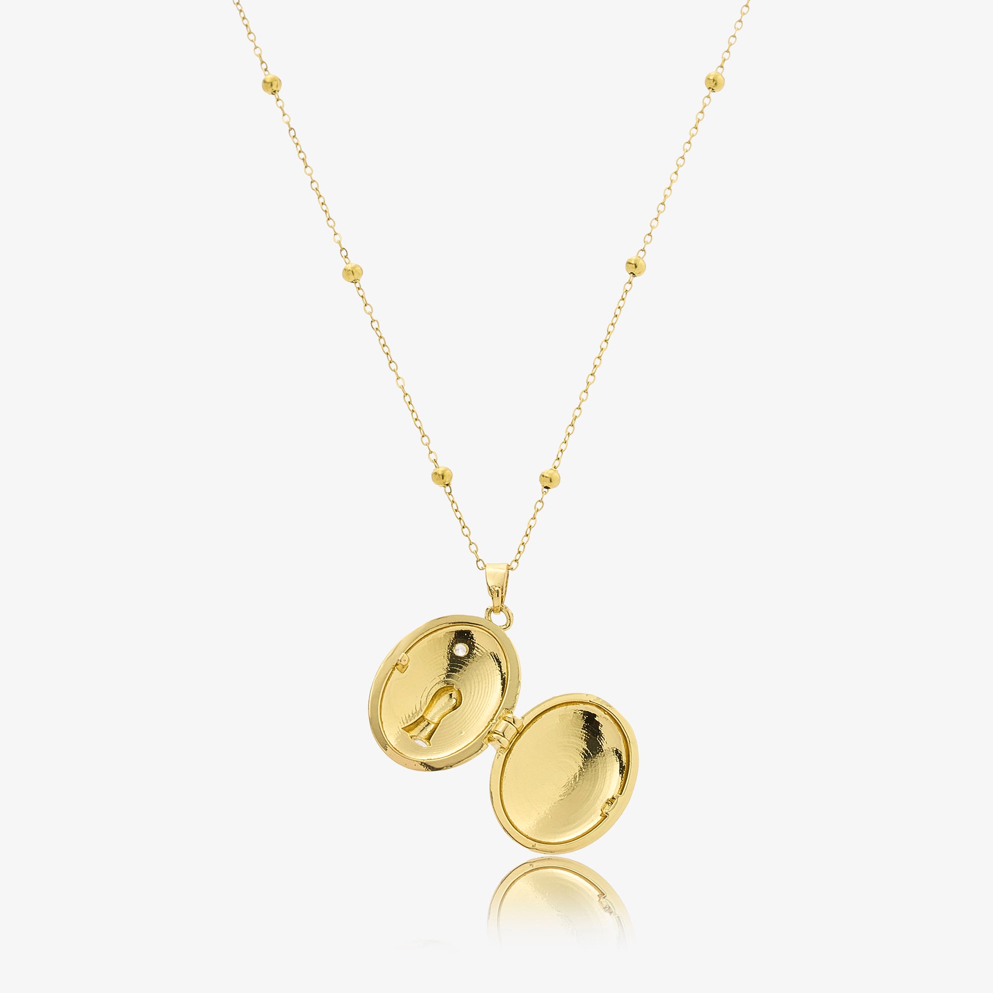 Touch of Fate Locket Necklace - EVRYJEWELS