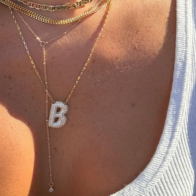 Dazzling Lariat Necklace - EVRYJEWELS
