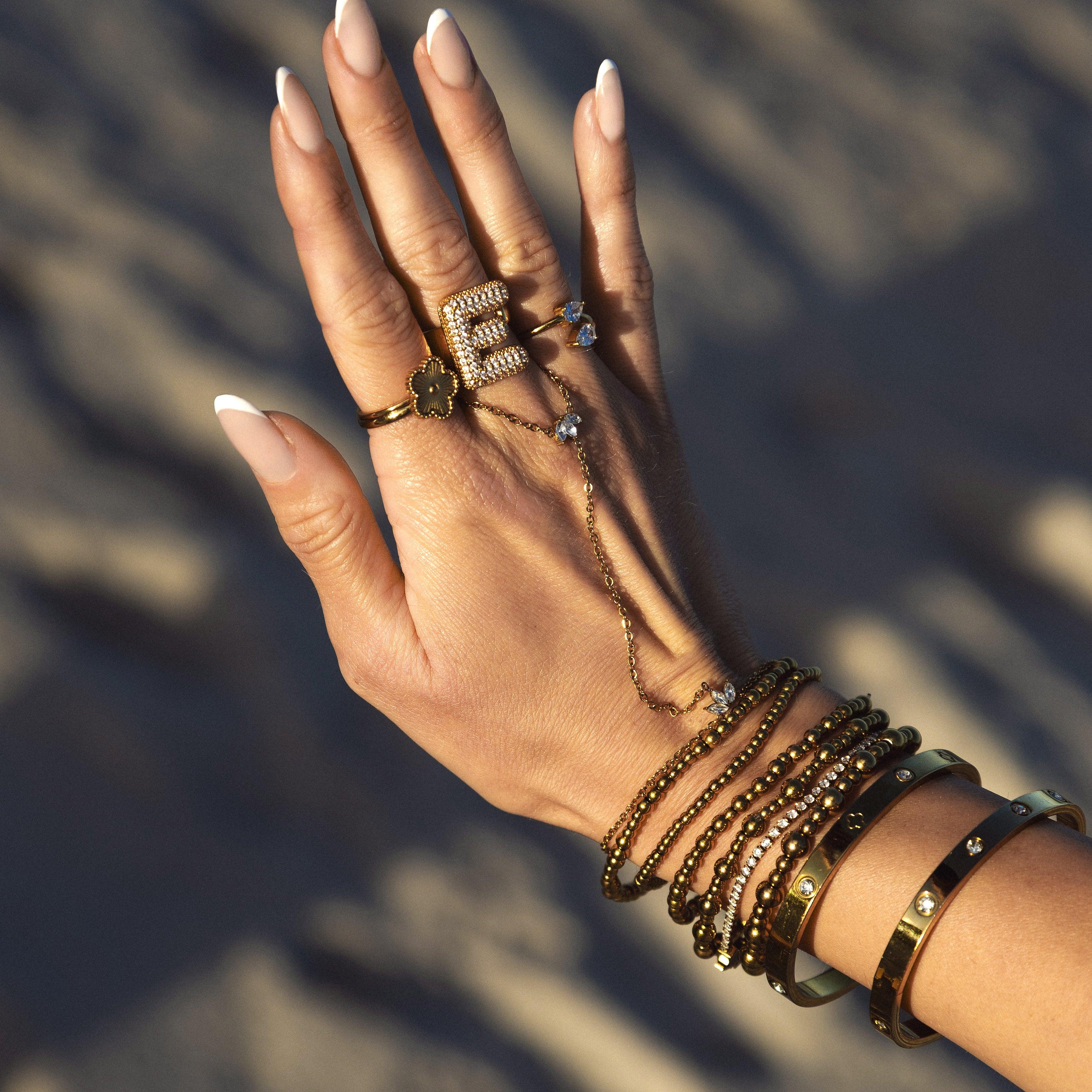 Viral Hand Chains: Anti Tarnish Waterproof - EVRYJEWELS