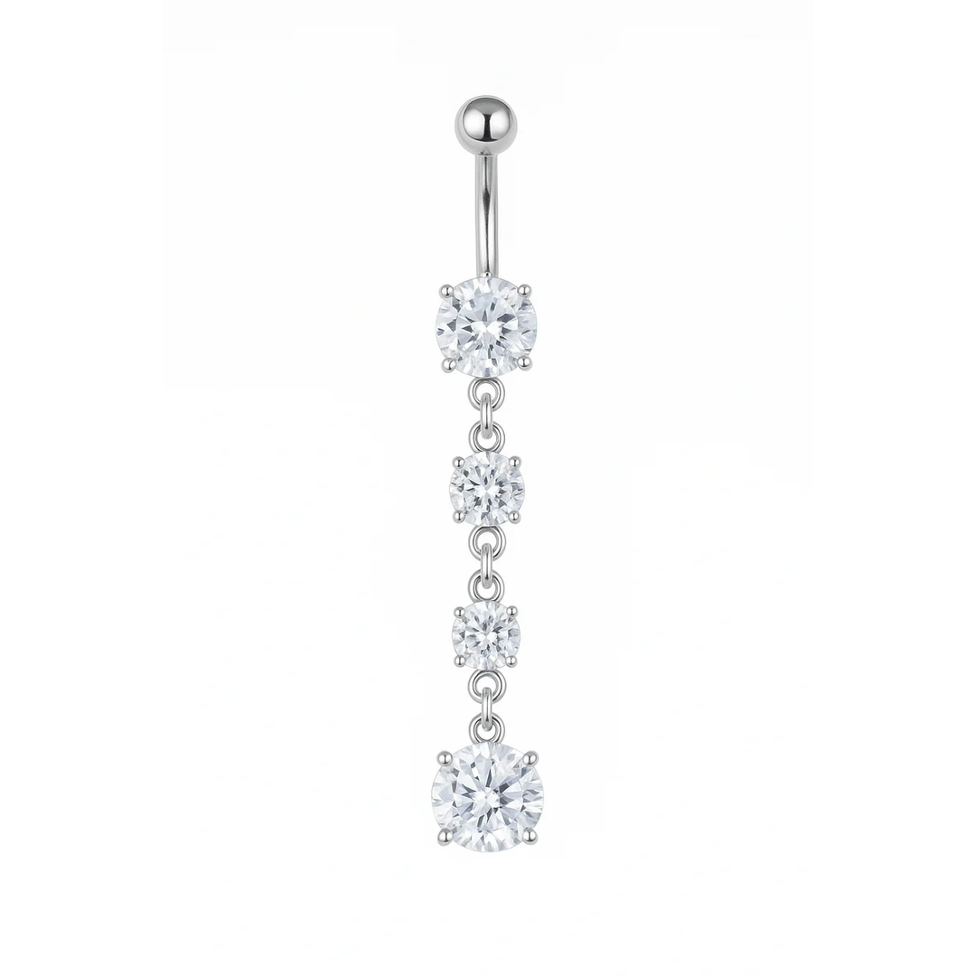 Twinkle Drop Belly Ring