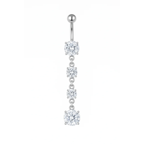 Twinkle Drop Belly Ring