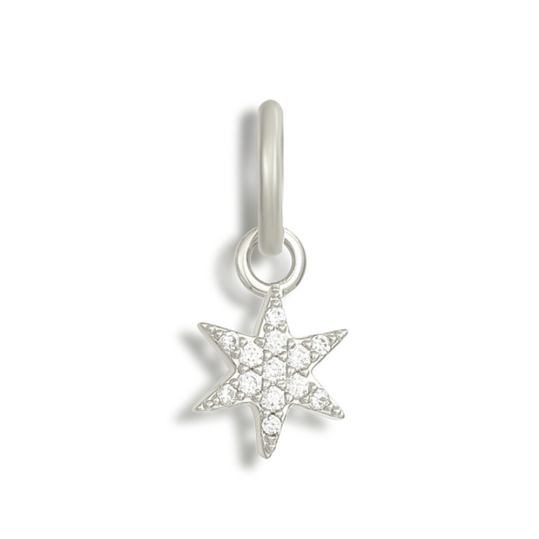 Night Sky Charm - Silver