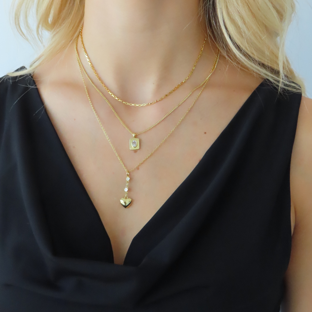 Double Date Necklace