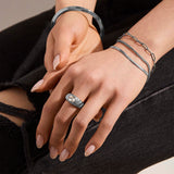 Oval Stone Dome Ring - EVRYJEWELS