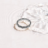 Twist Crystal Inset Ring - EVRYJEWELS