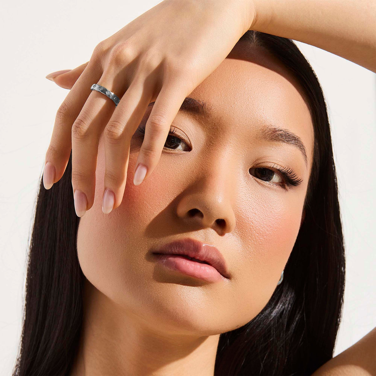 Twist Crystal Inset Ring - EVRYJEWELS