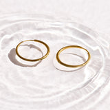 Thin Evryday Hoop Earrings - EVRYJEWELS