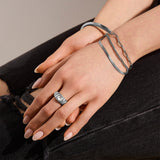 Triple Chain Mixed Link Bracelet - EVRYJEWELS