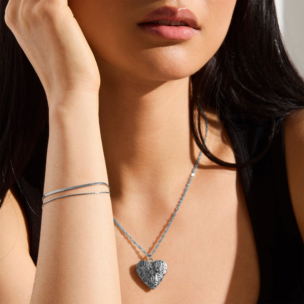 Dual Strand Box Chain Bracelet - EVRYJEWELS